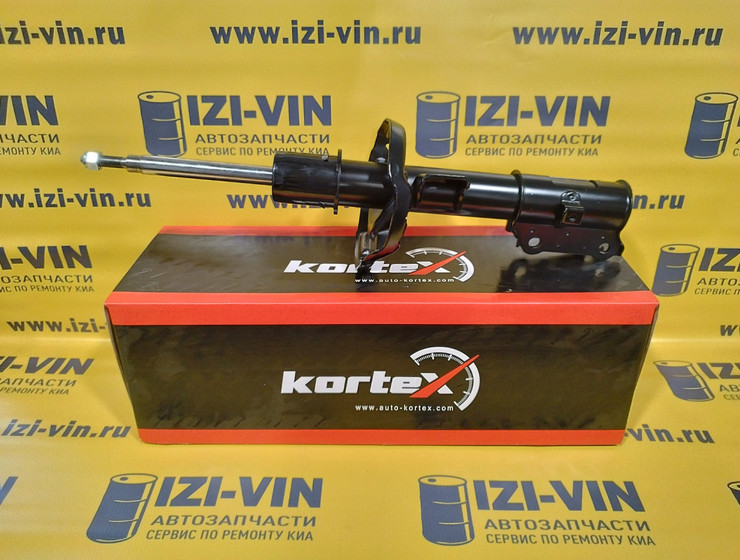 Амортизатор передний левый киа рио (2017-2023) Kortex